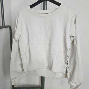 All Saints Sweatshirt with Hardware Detail Size XS - Like New